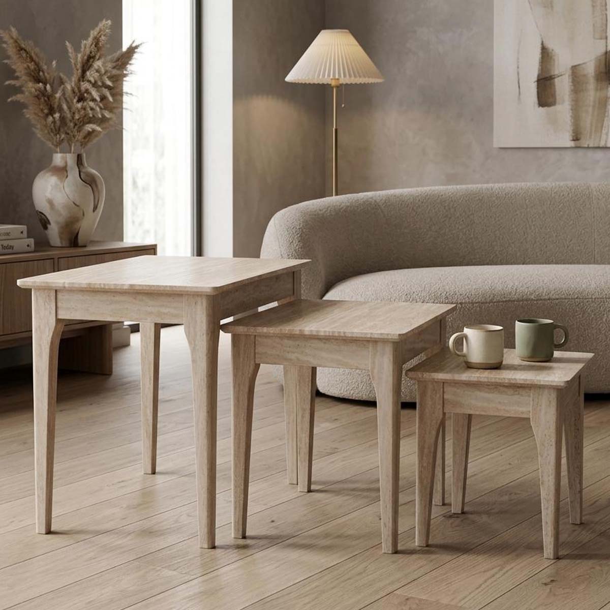 Modern Nesting Table 3 Pieces
