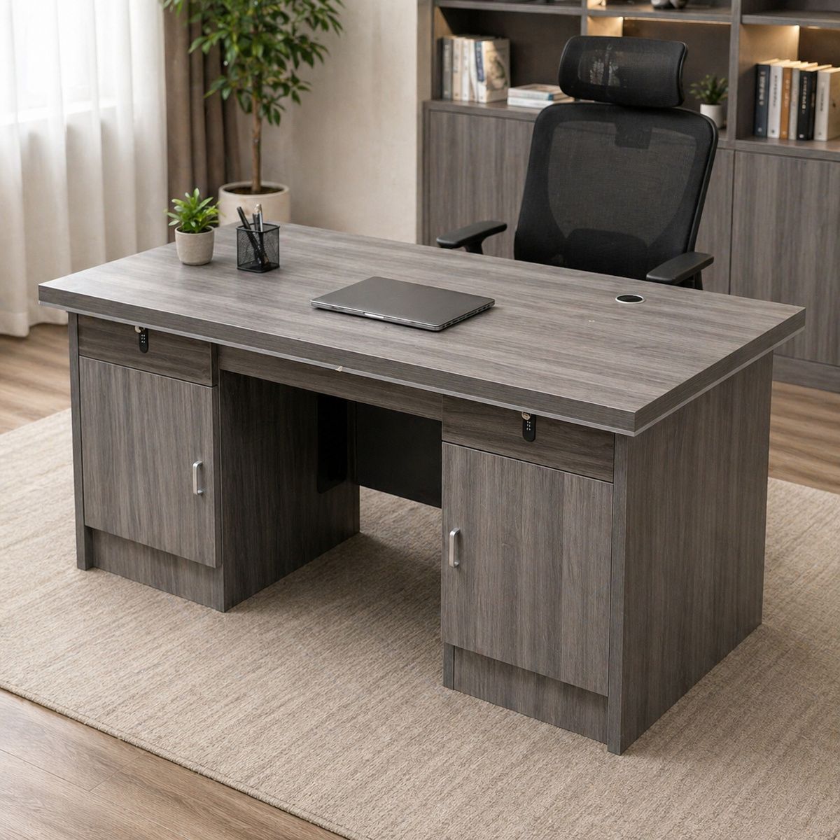 Office Table Mod Wood 1.6m