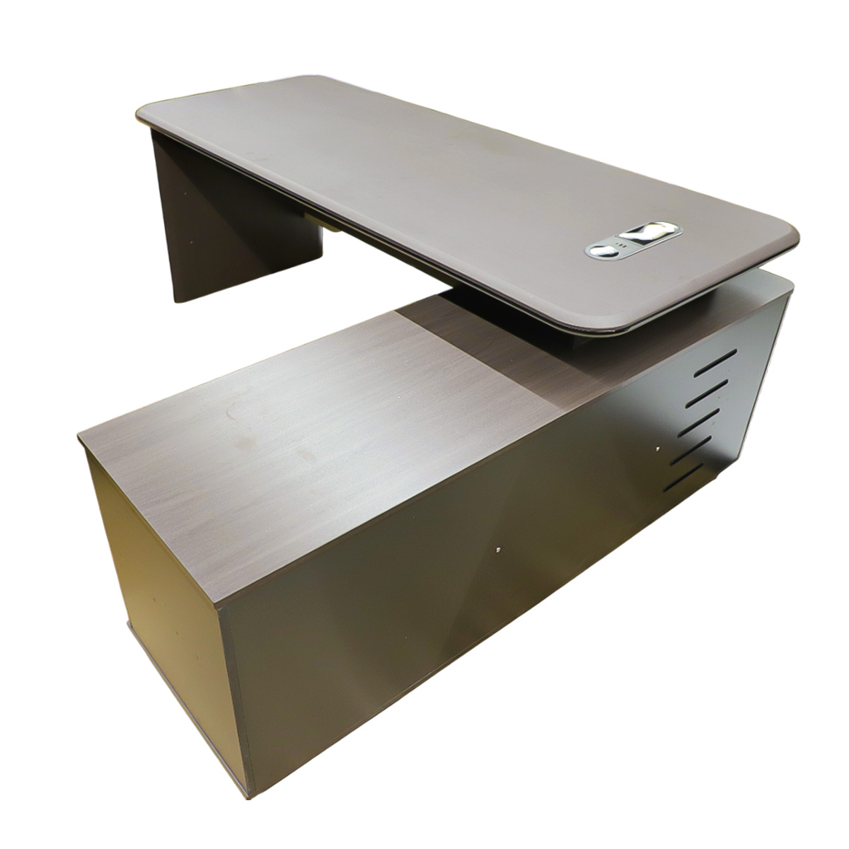 Office Table Modern Wood 140x180cm Grey
