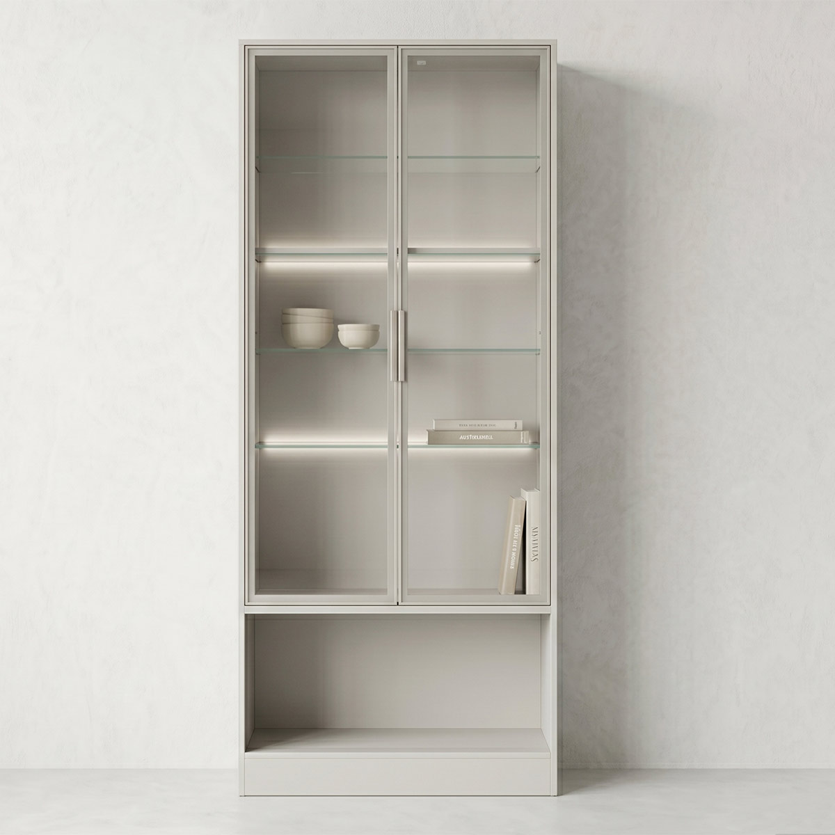Wooden 2 Door Book Cabinet