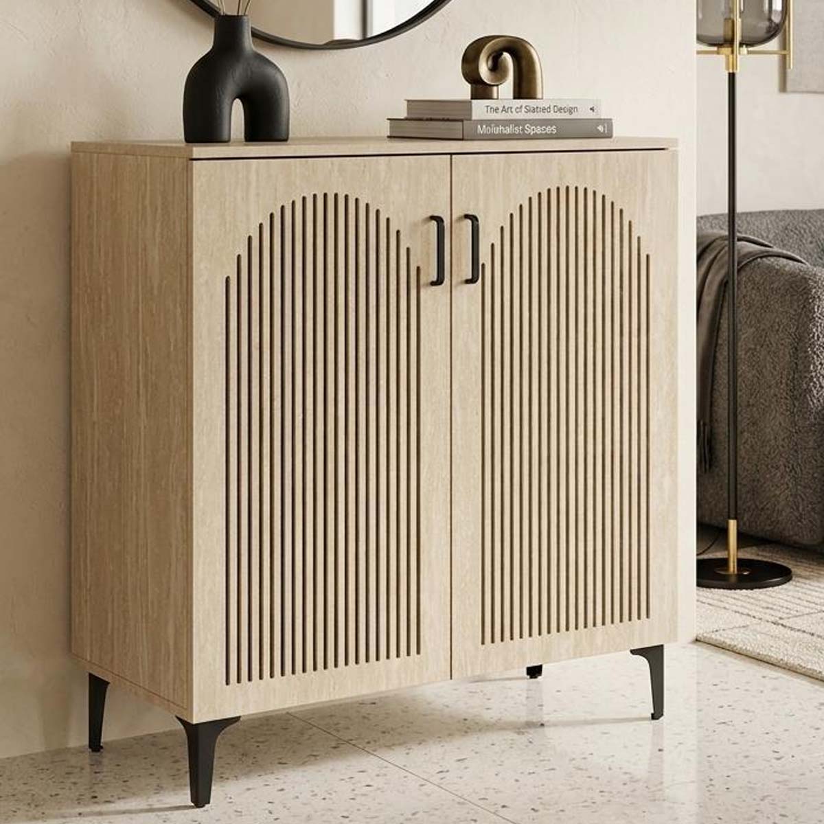 Shoe Cabinet With 2 Doors