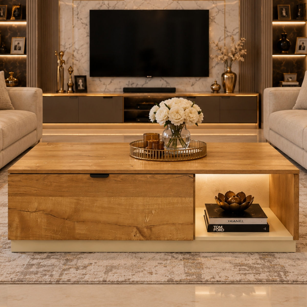 Wooden Tea Table