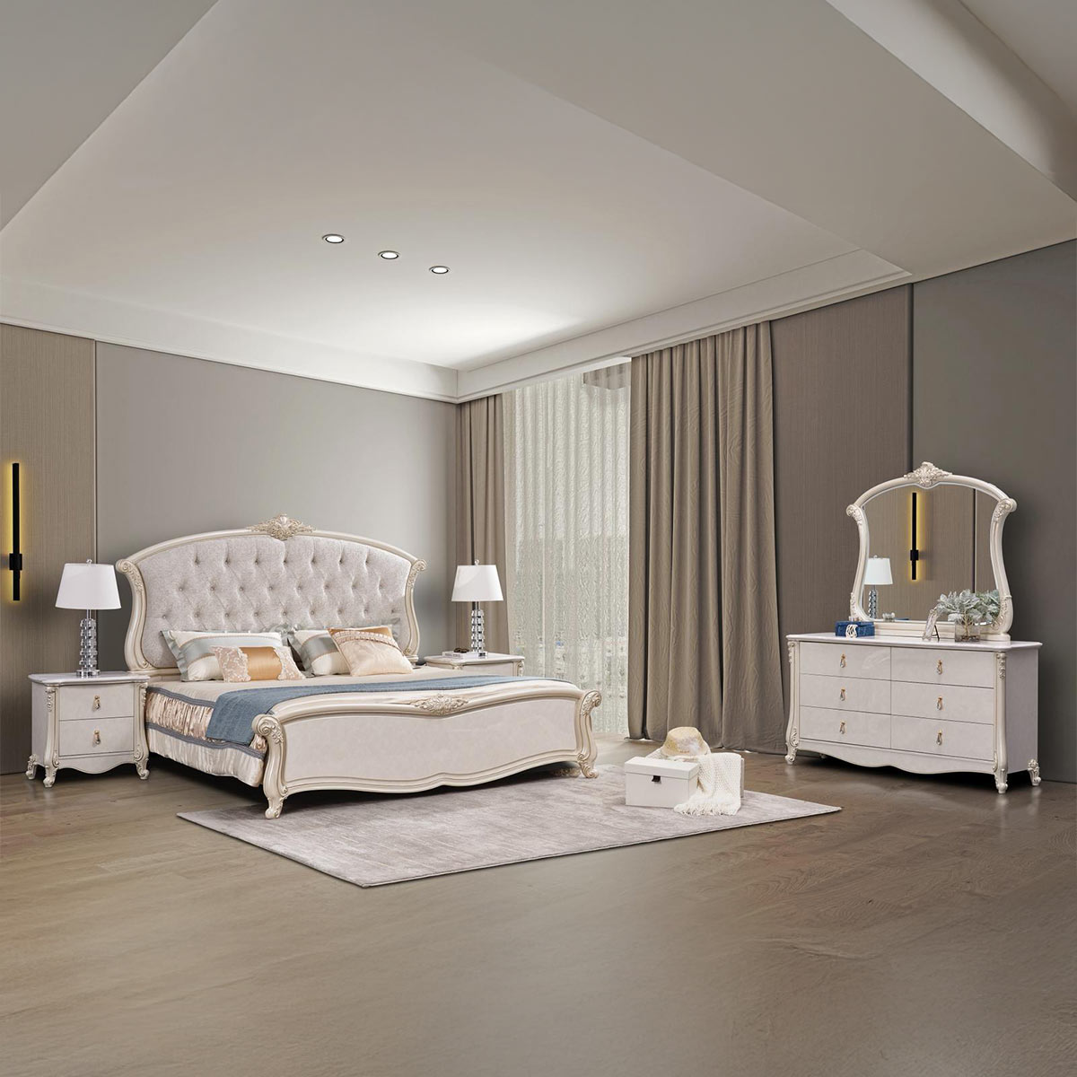 Classic Bedroom Set 200x200cm