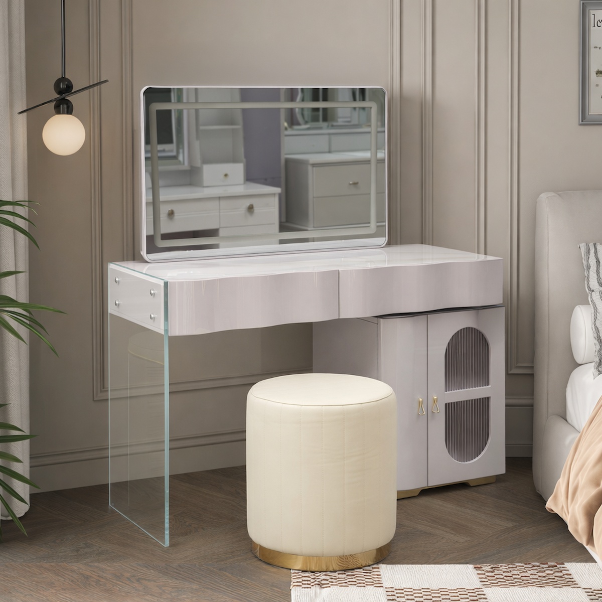 Dressing Table Modern With Stool
