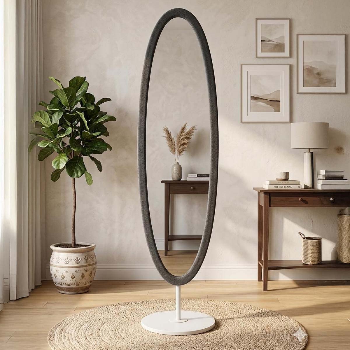 Single Mirror Stand Modern Dark Grey | Furniture | Bathroom Furniture | Mirrors & Mirror Cabinets Single Mirror Stand Modern Dark Grey | Furniture | Bathroom Furniture | Mirrors & Mirror Cabinets
