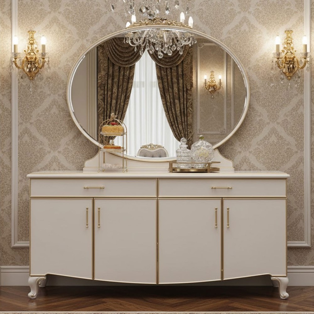 Class Buffet With Mirror