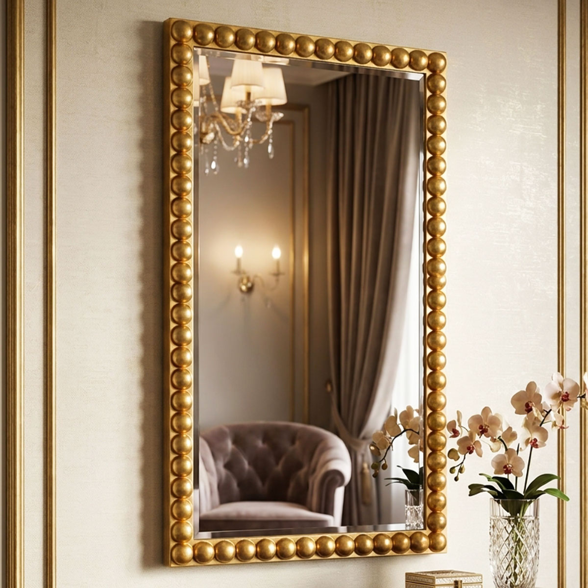 Single Wall Mirror Rectangle