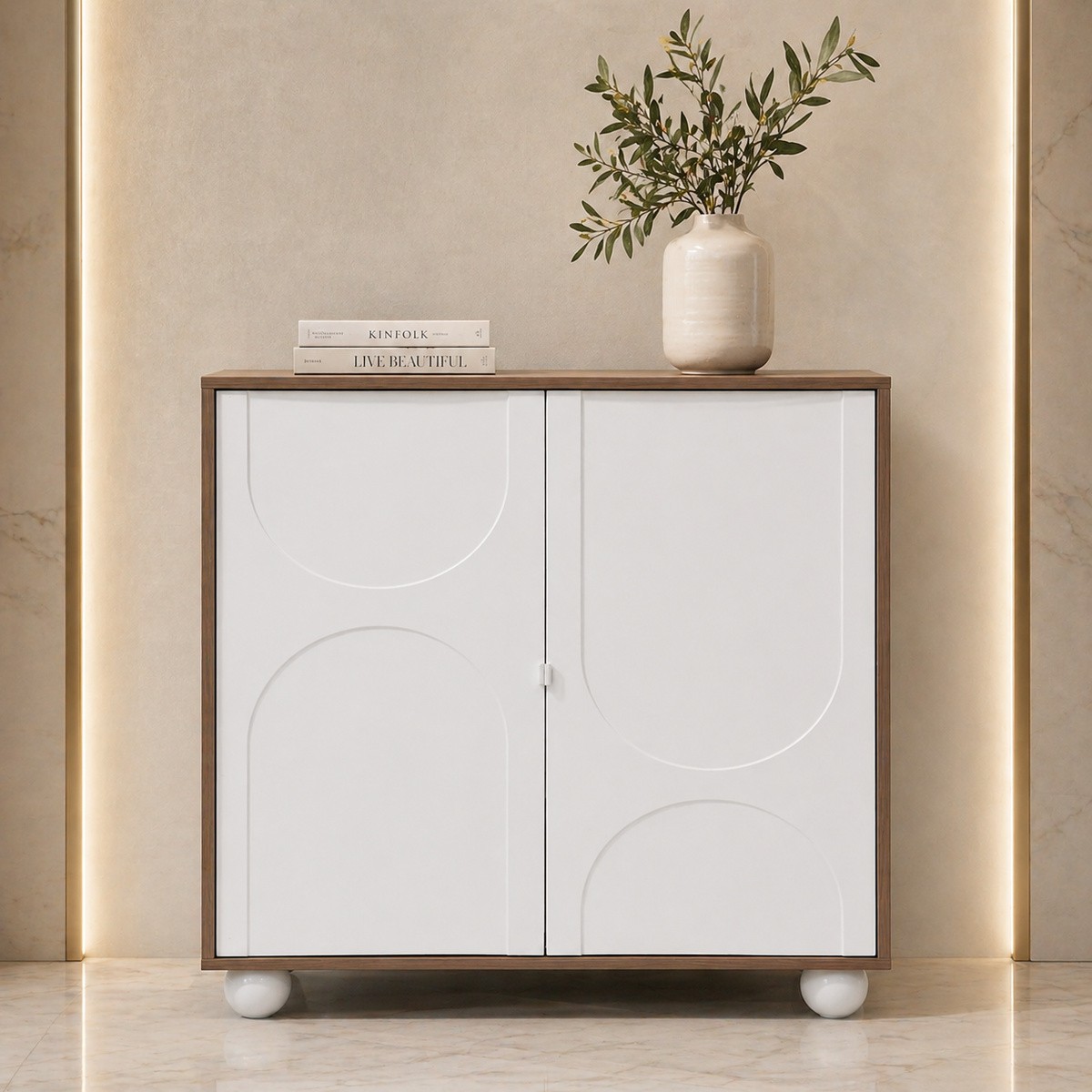 Modern Shoes Cabinet 2 Doors