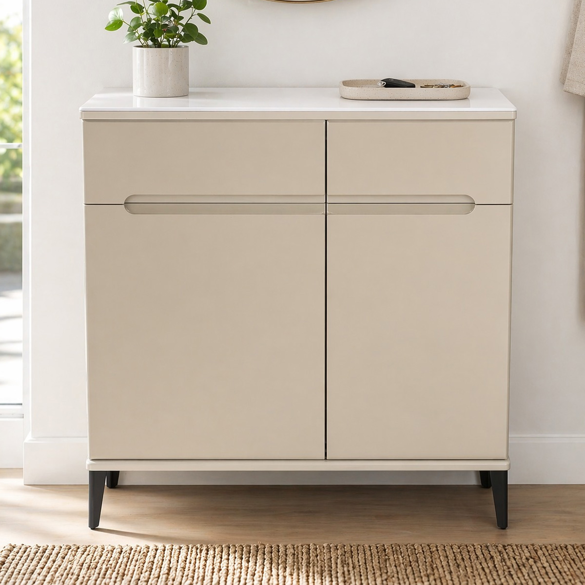 Shoes Cabinet Modern 2 Doors