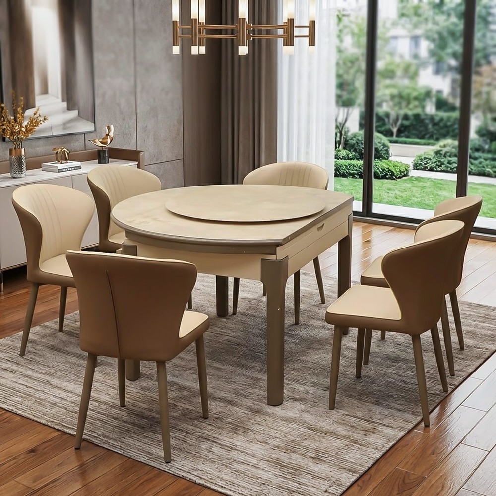 Glass Dining Table 1 Table With 6 Chairs