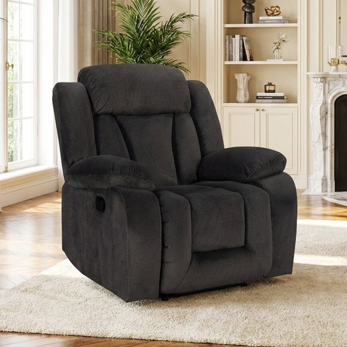Single Recliner Sofa Fabric