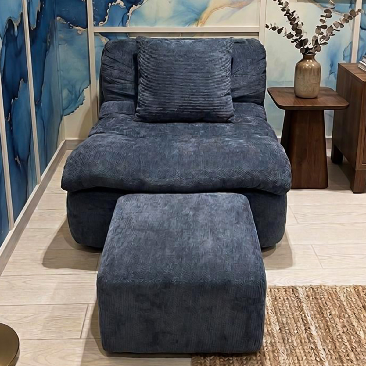 Rocking Relaxing Chair Fabric