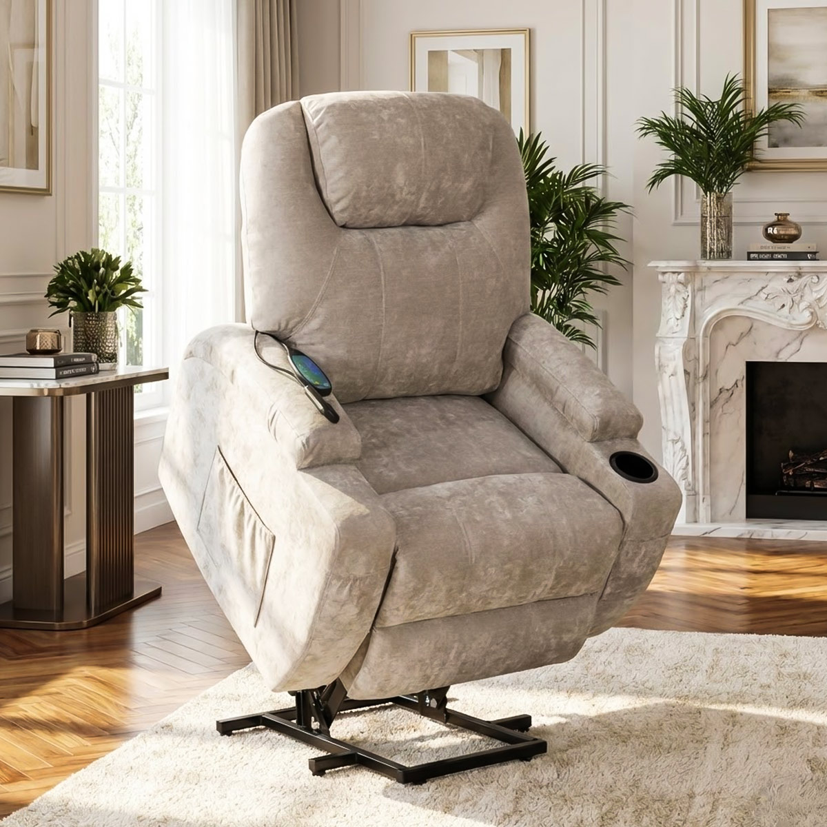 Swivel Recliner Sofa 