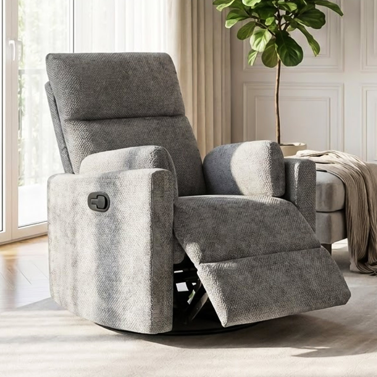 Single Recliner Sofa Fabric