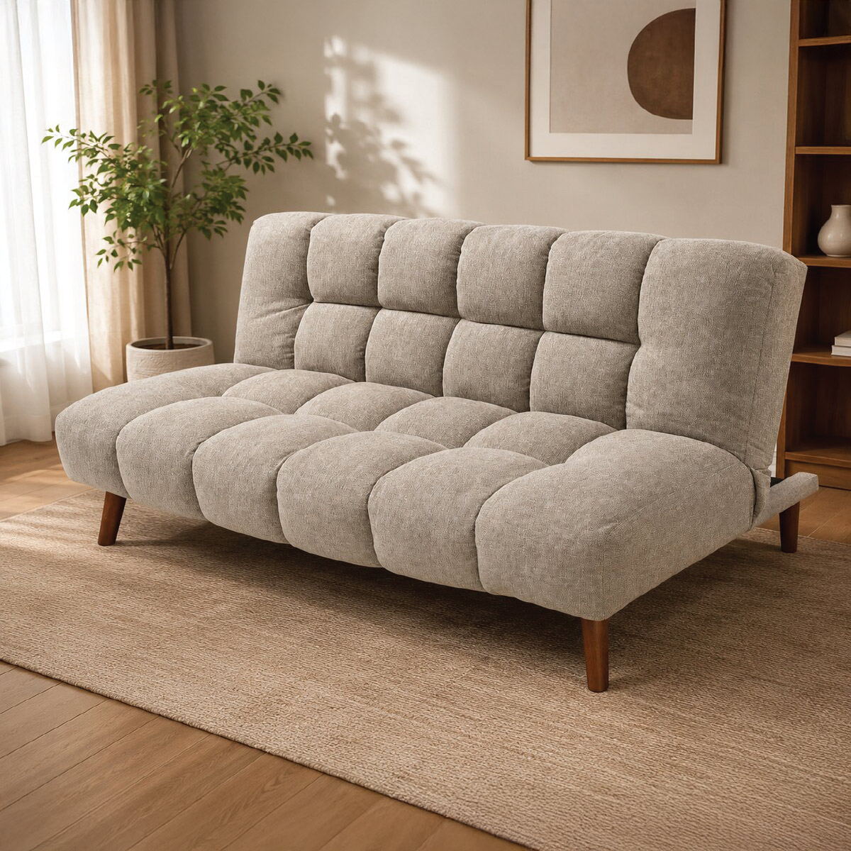 Single Fabric Sofa Bed
