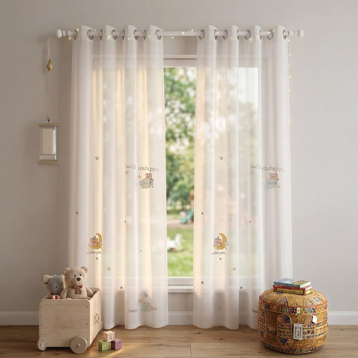 Kids Sheer Curtain 140x260cm