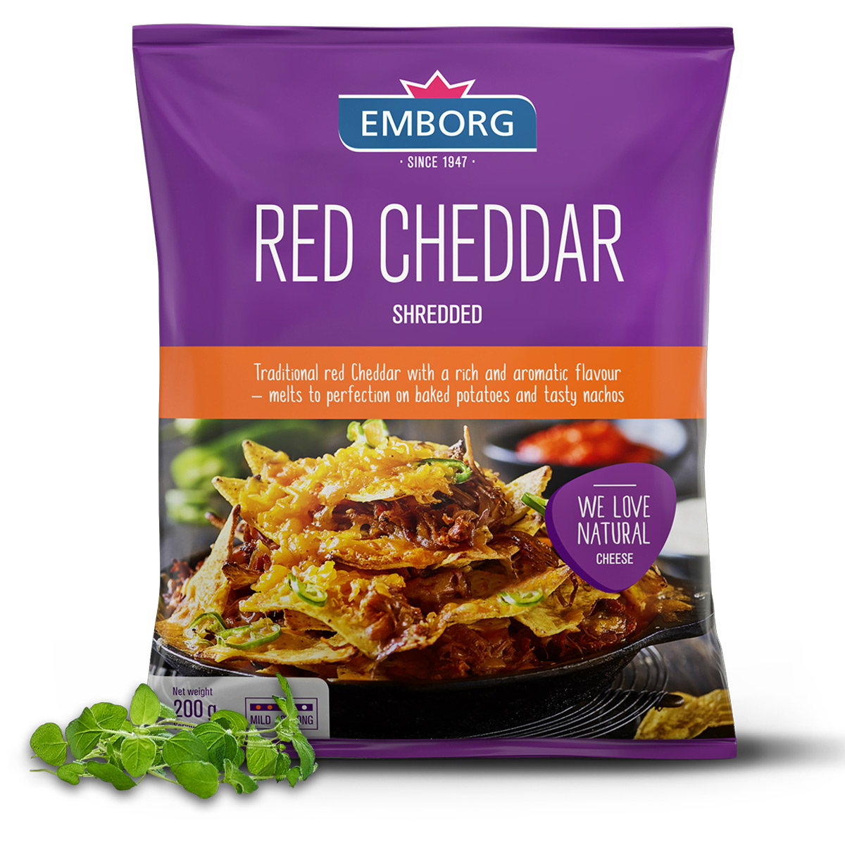 Red Cheddar Shredded 200g