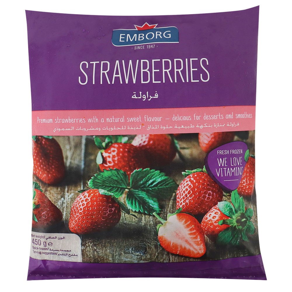 Emborg Strawberries 450g