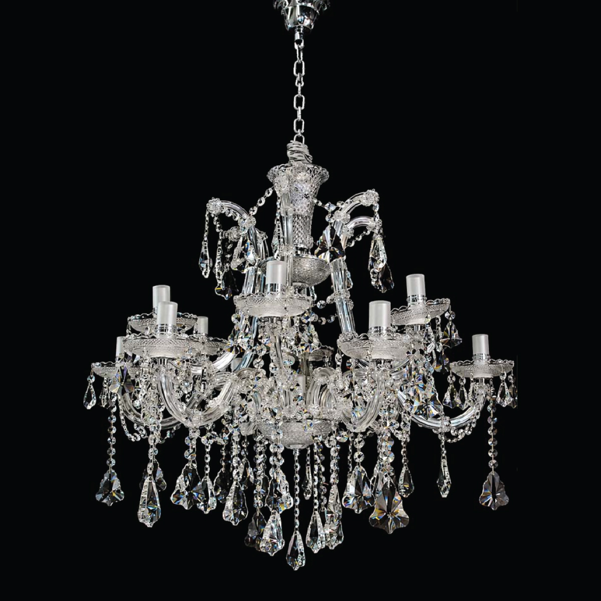 Chandelier Maritrez Silver 650x800cm