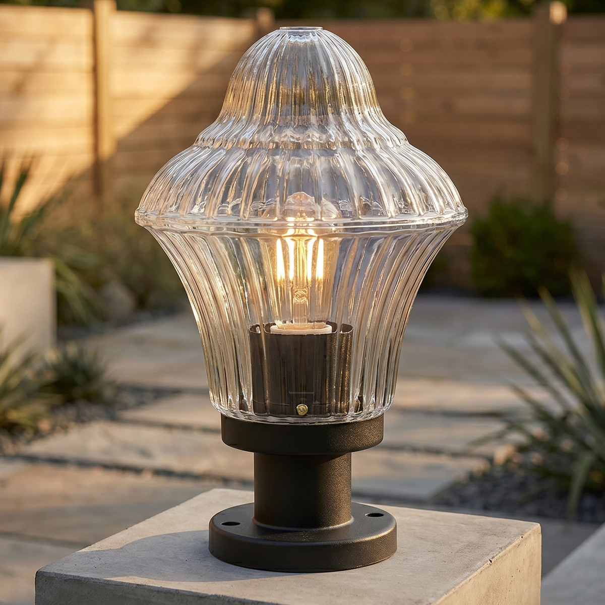 Modern Ground Gate Light