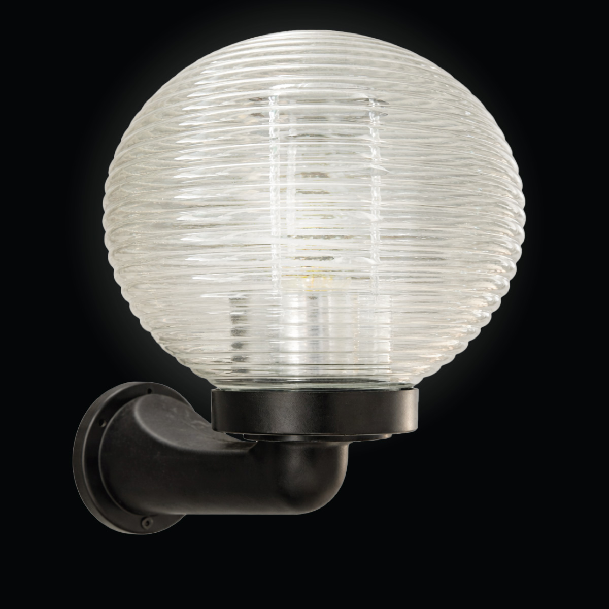 Outdoor Wall Light Glass Globe