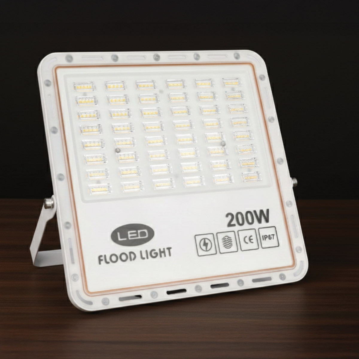 Commercial Led Flood Light (200W, 3000K, IP67)