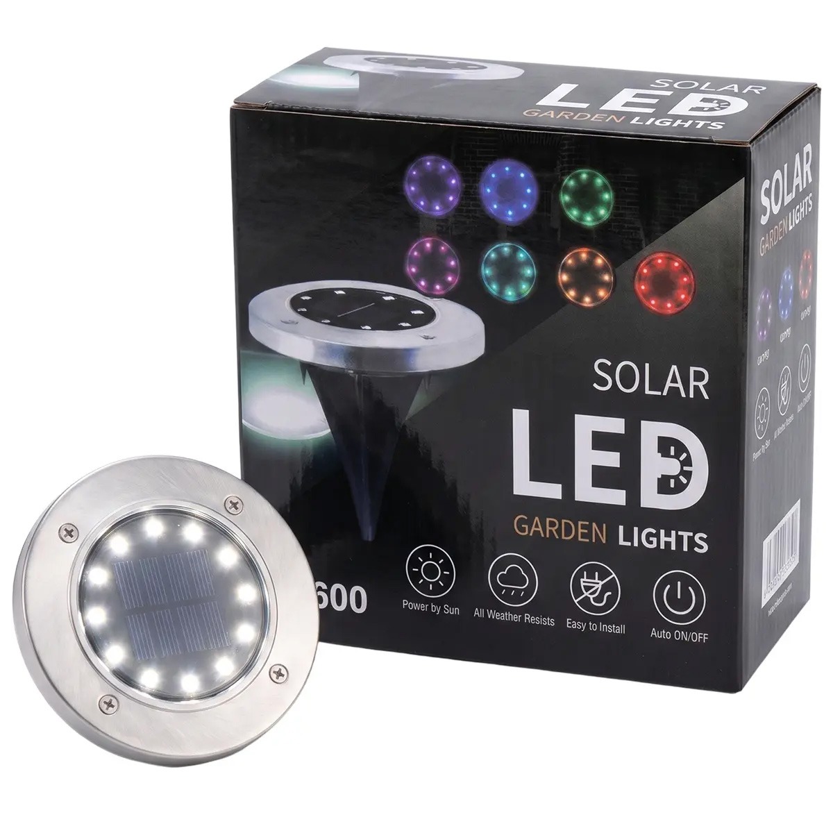 Solar LED Garden Lights 1-Pcs