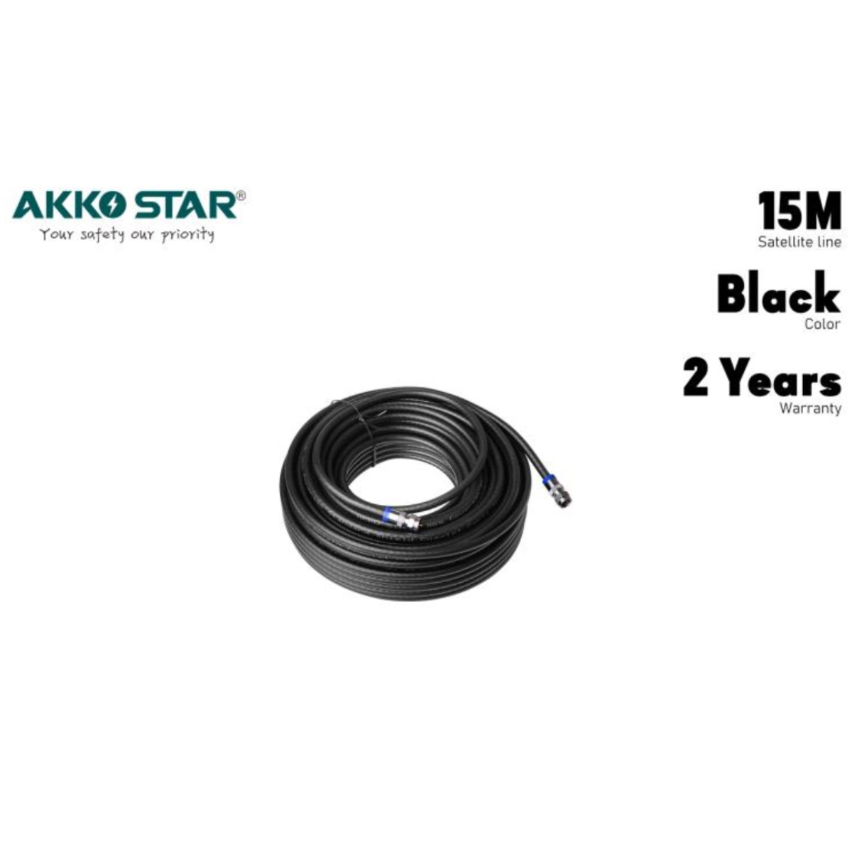 Akko Star TV Cable Black 15meters