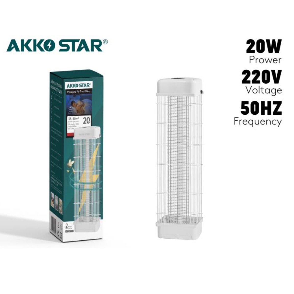 Akko Star Insect Killer 20watts 220 Voltage
