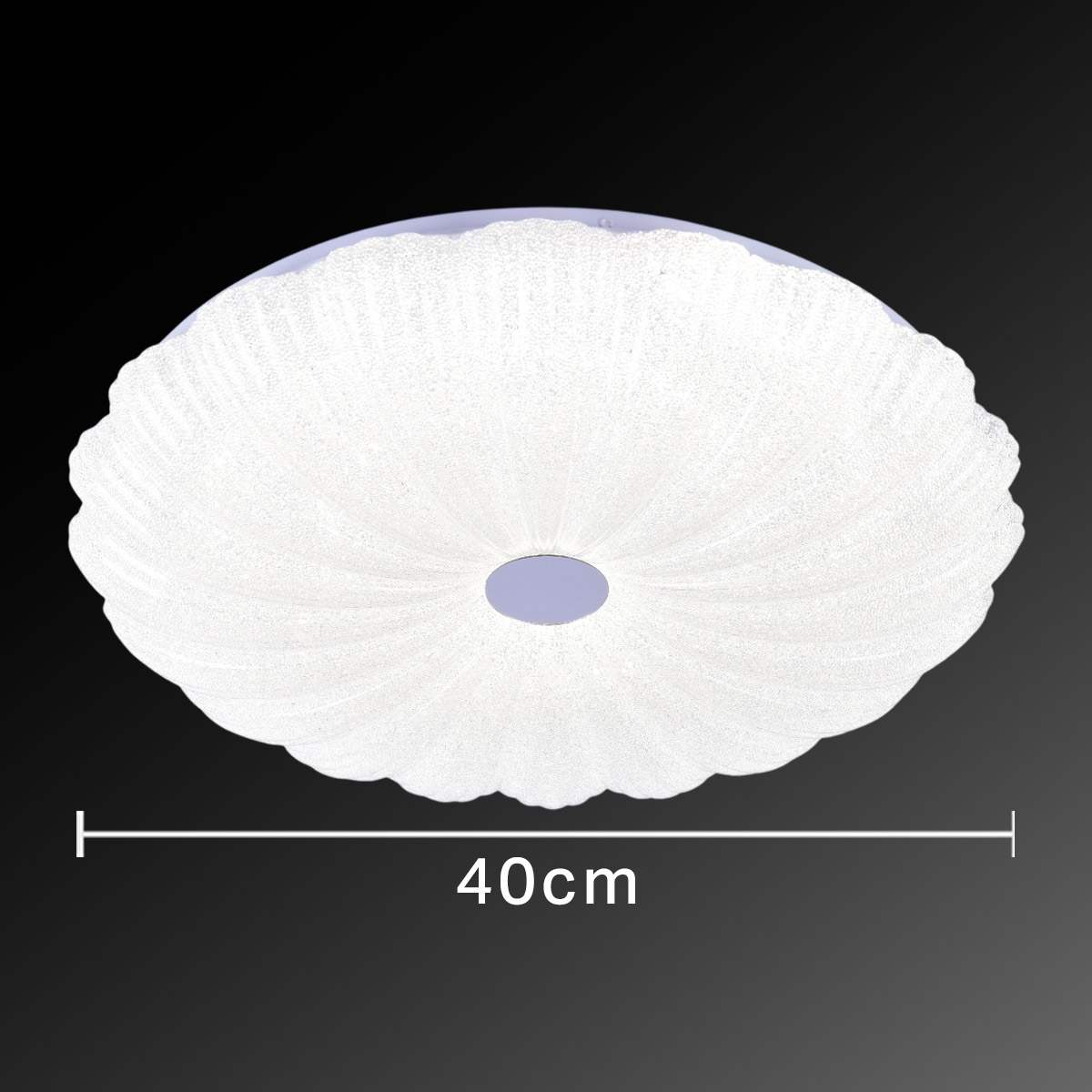 سقف بلاستيكي 400 بثلاثة ألوان SHELL-CRYSTAL-24WX2
