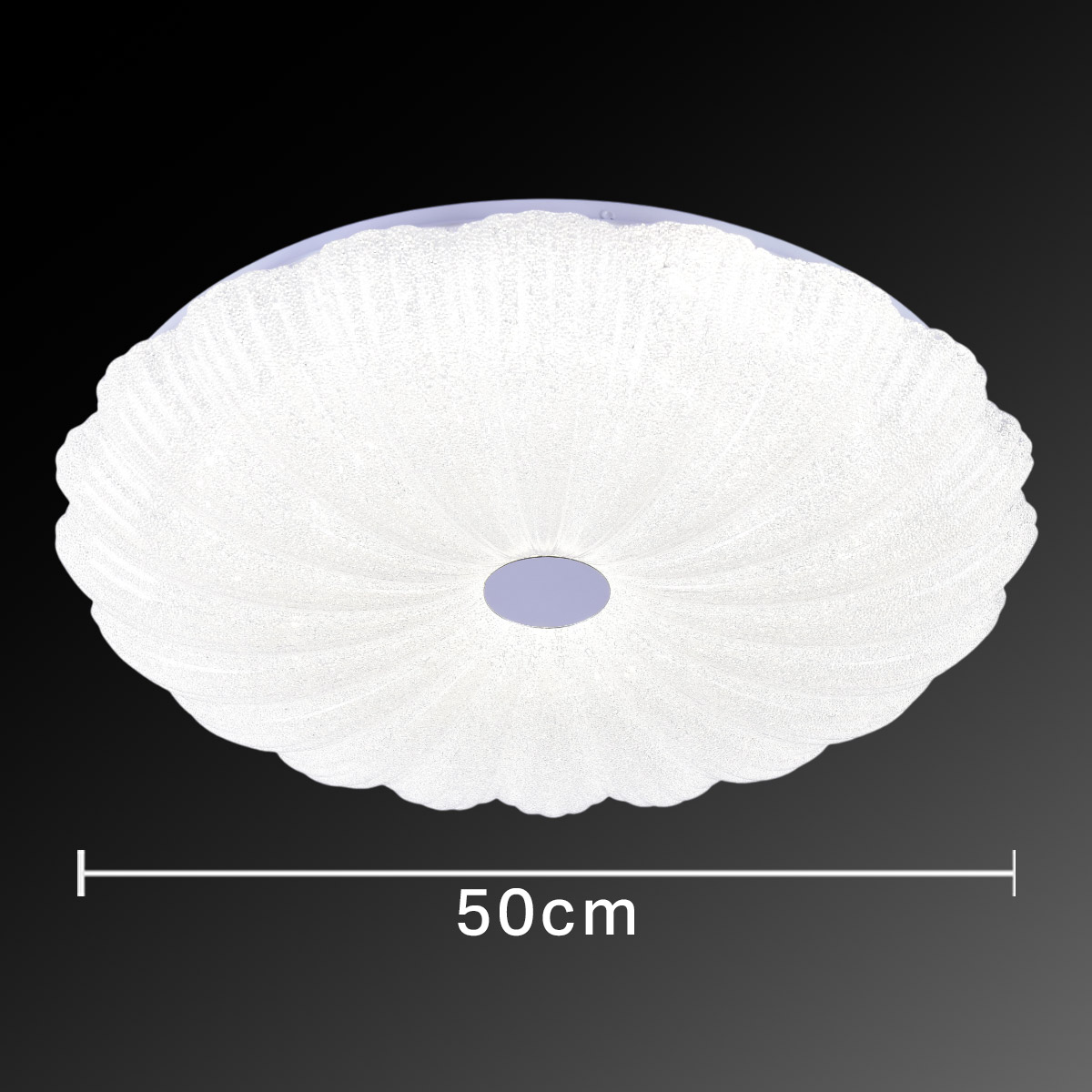 Plastic Ceiling 500 3 Colors SHELL-CRYSTAL-40WX2