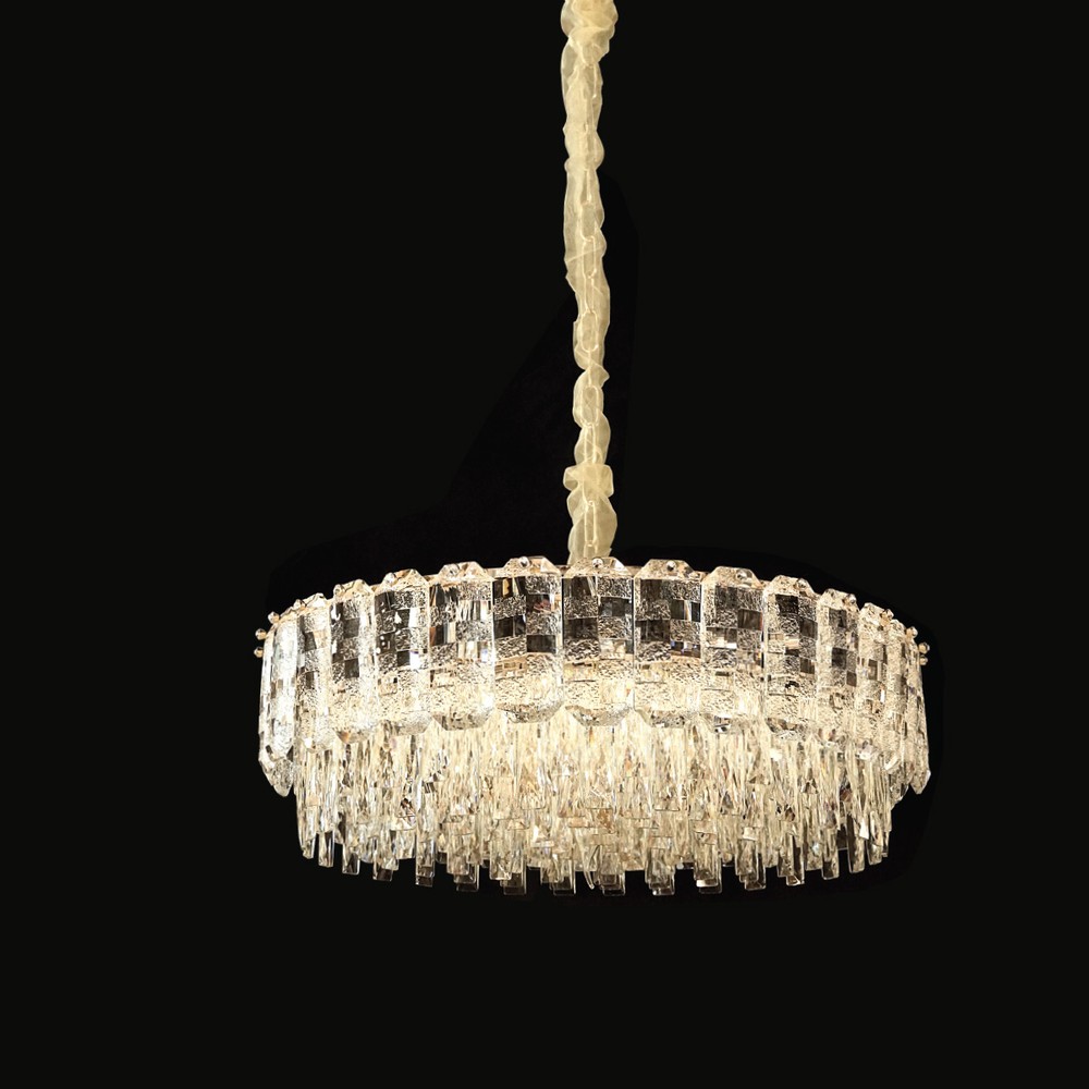 Crystal Hanging Light Gold