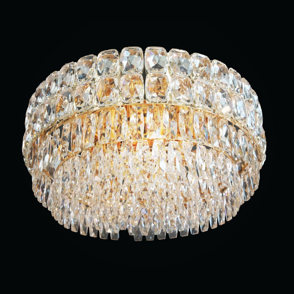Crystal Ceiling Hanging Light Golden 98138-500-GD