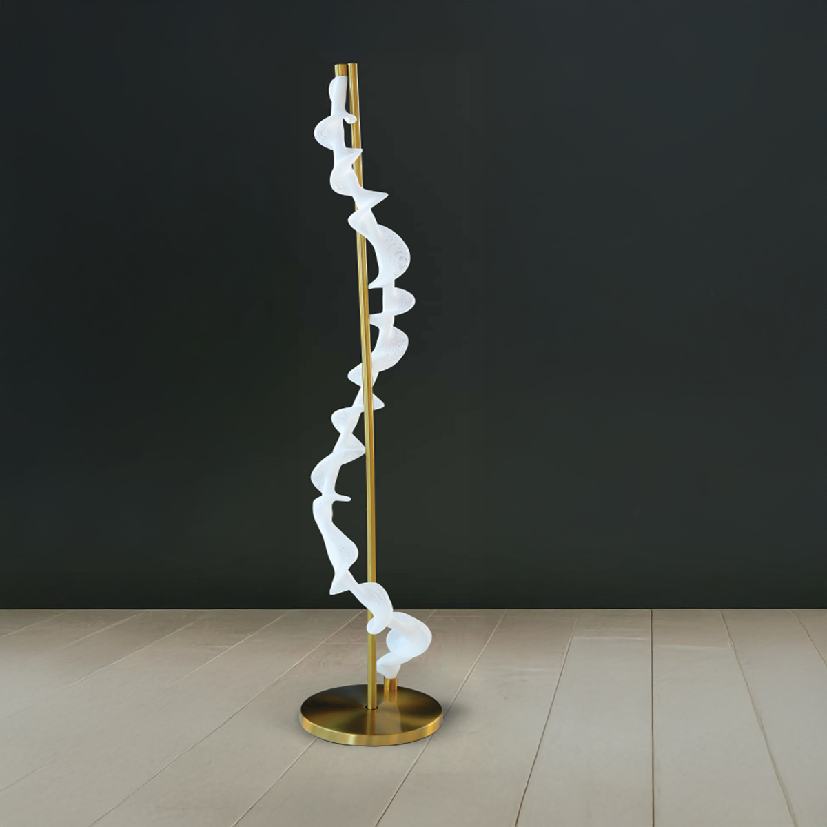 Wooden Floor Lamp