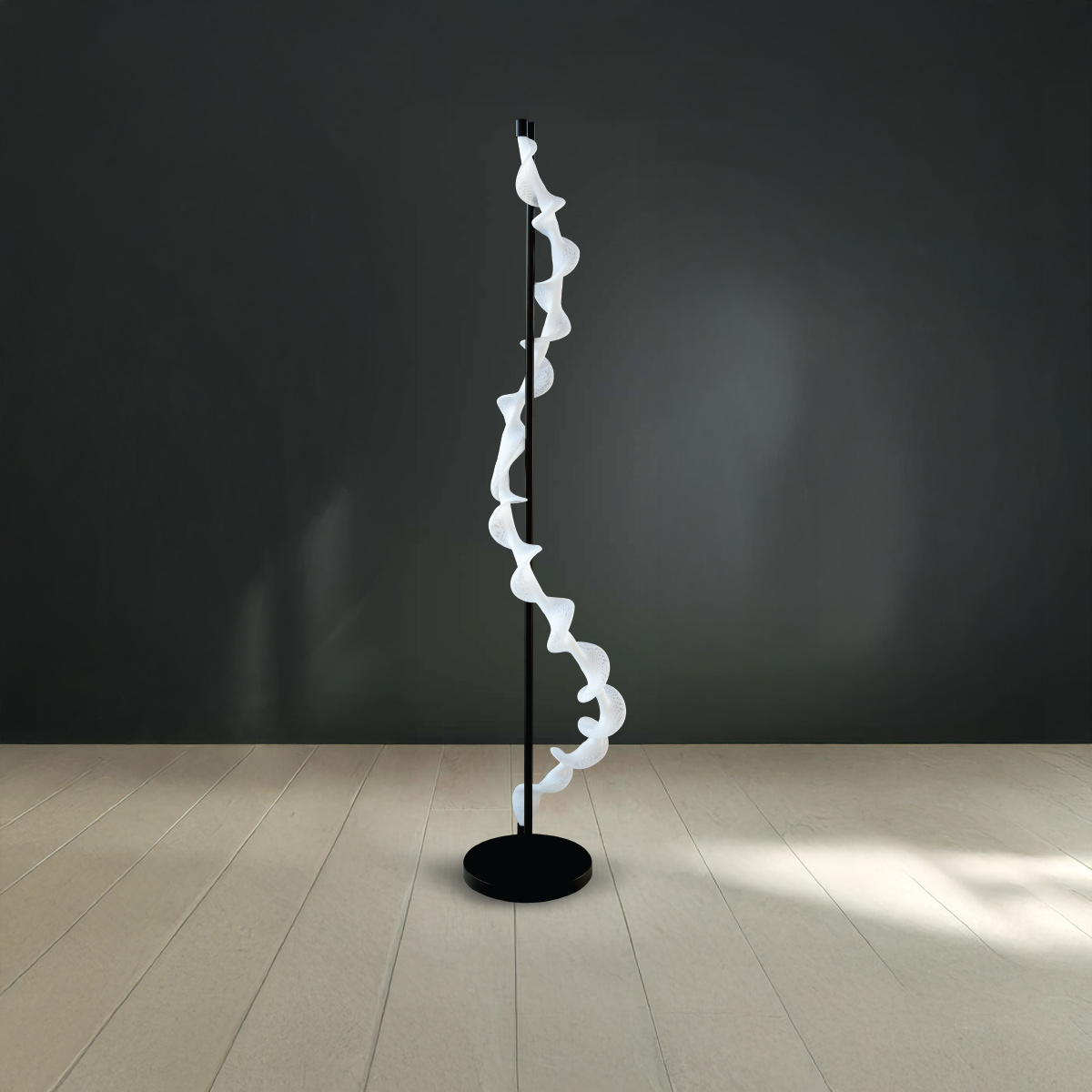 Wooden Floor Lamp