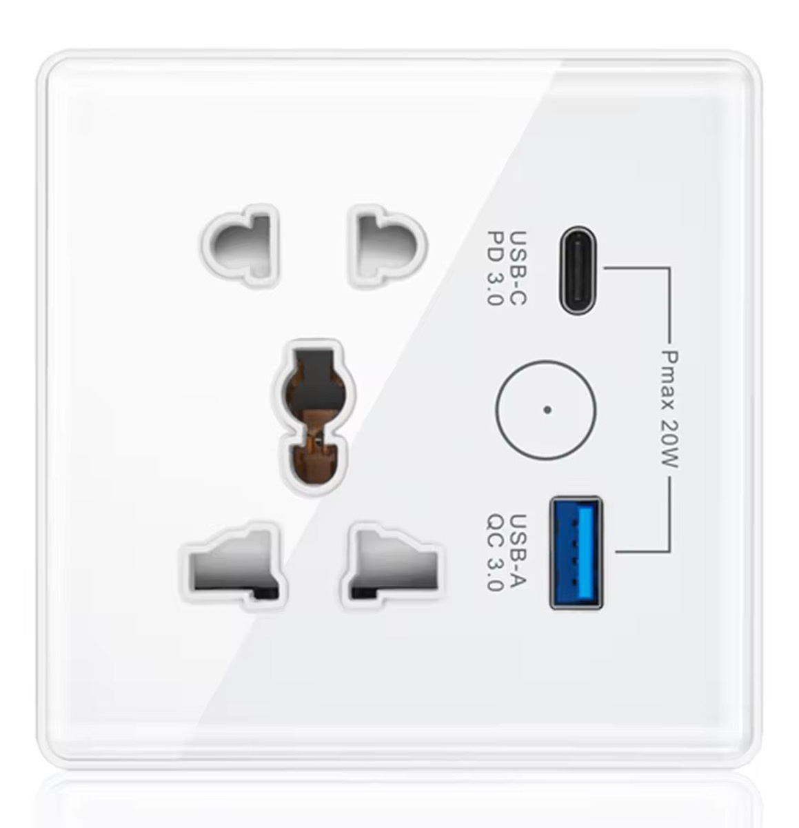 Socket With USB