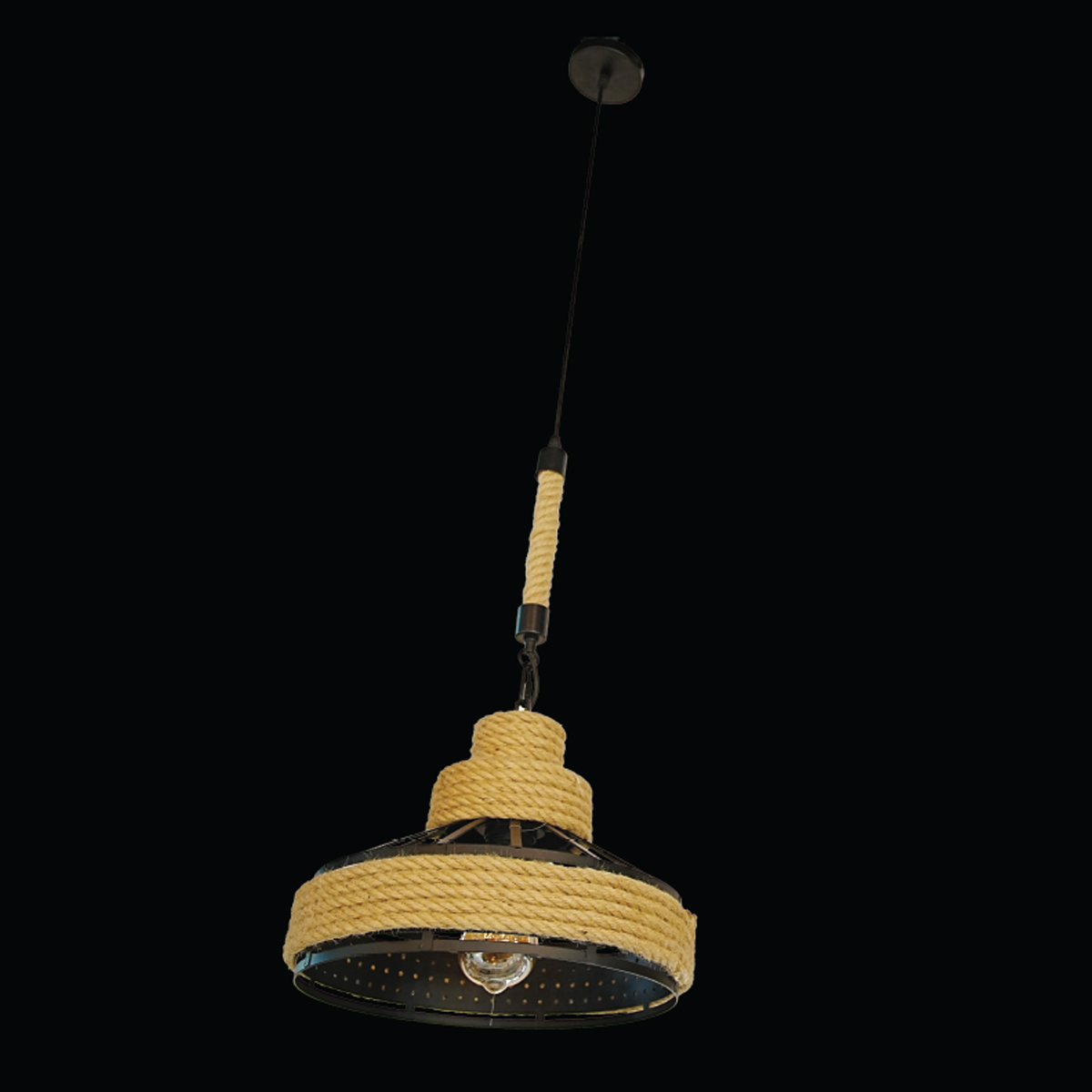 Modern Metal Bar Light 300mm