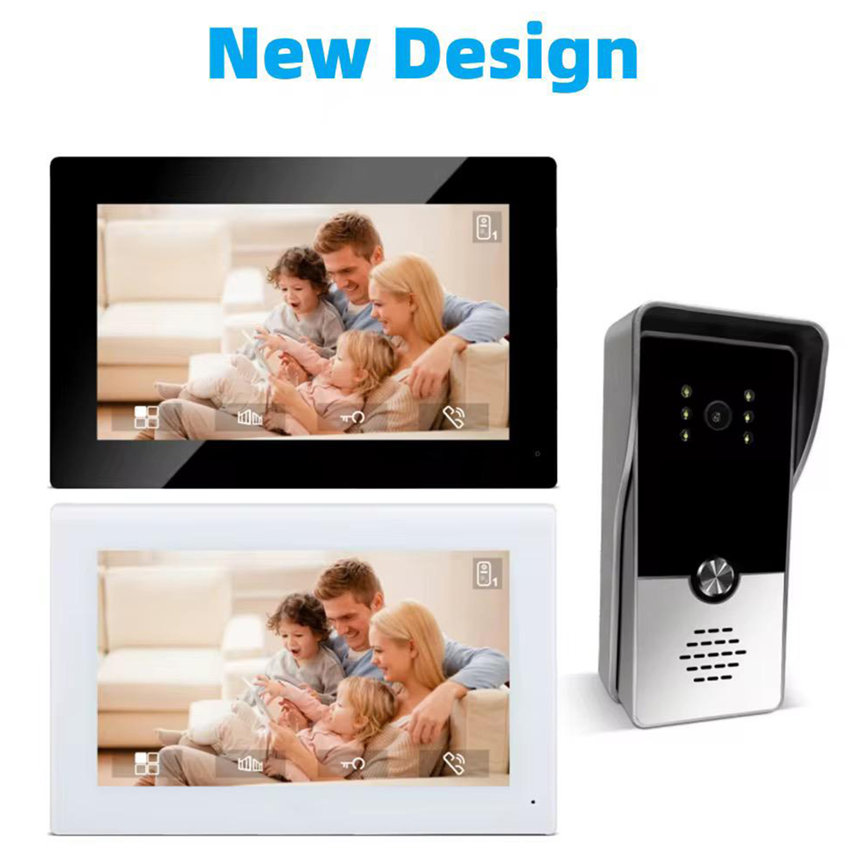 Video Door Camera Full Touch Screen