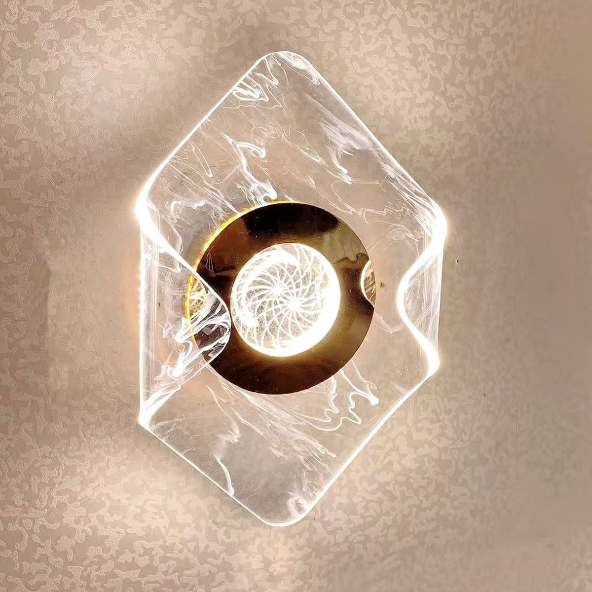 Wall Lamp Commercial Gold
