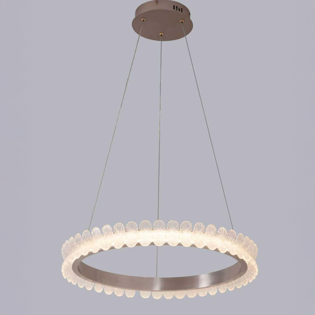 Led Modern Hanging Light 3000-6500K Champagne 40cm