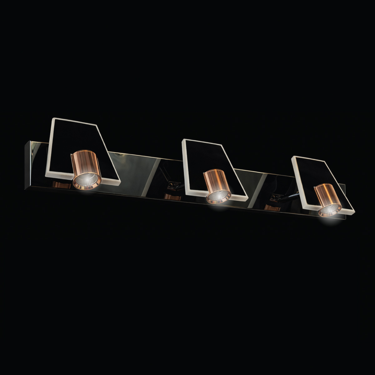 Modern 3-Light LED Vanity Mirror Light