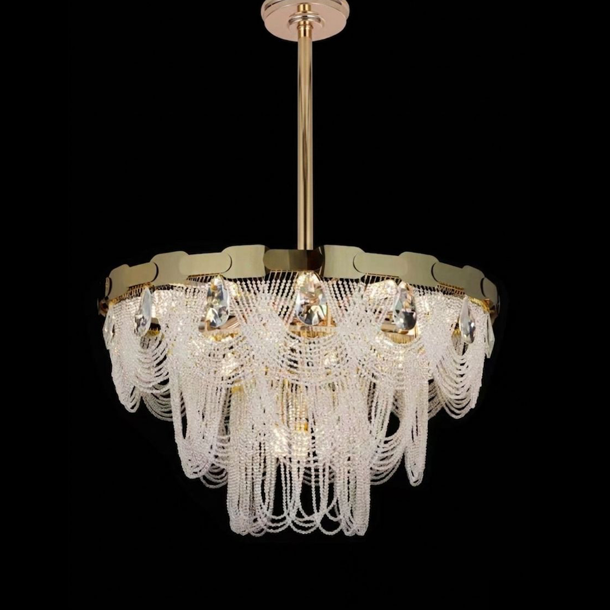 Crystal Hanging LED Light