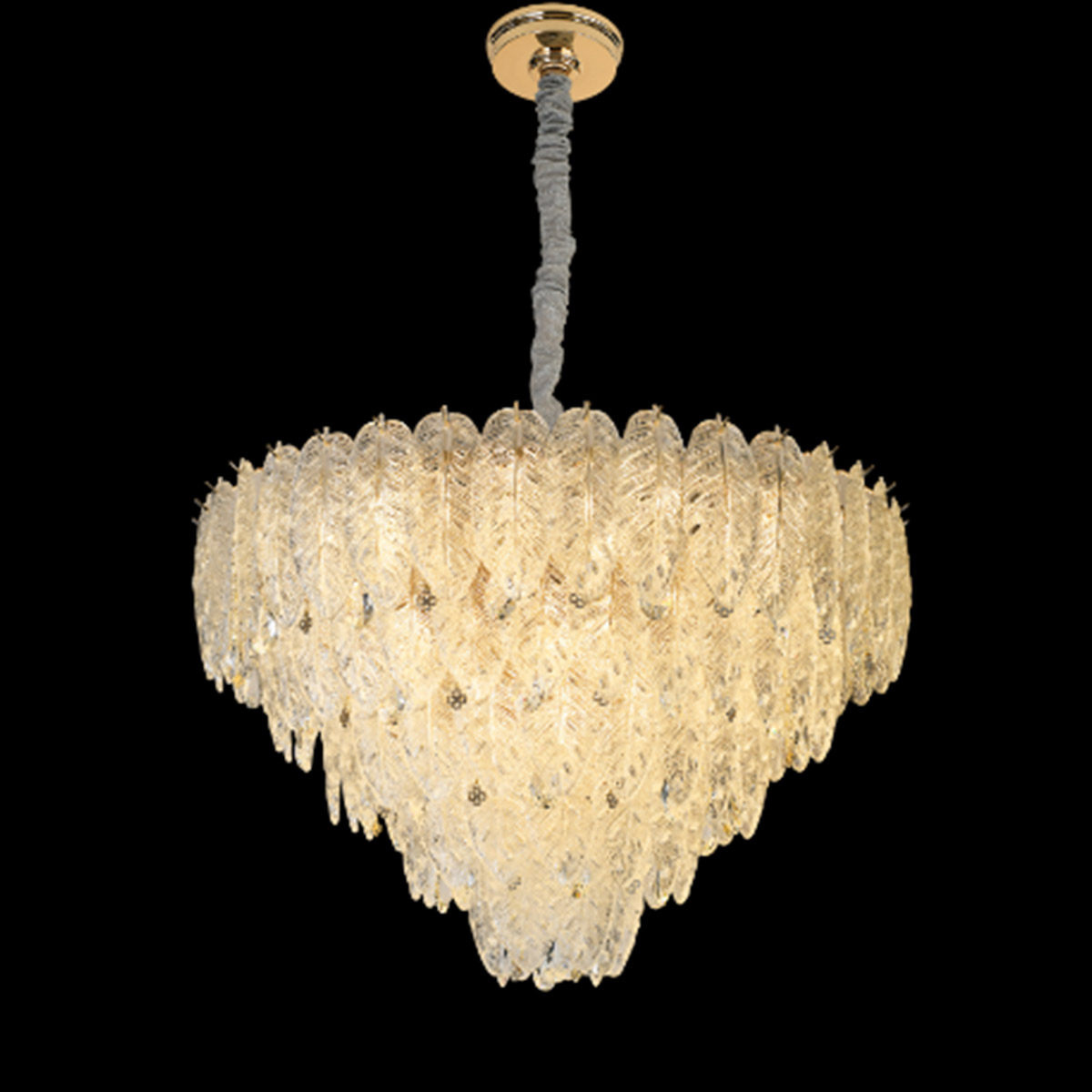 Crystal Hanging Light Golden 800H500
