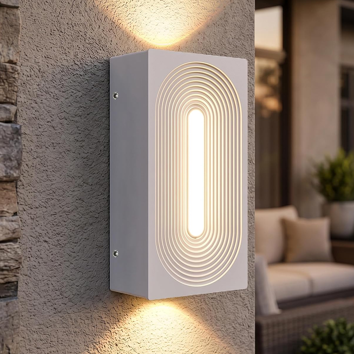 Modern Outdoor Up And Down Wall LED 100x200cm