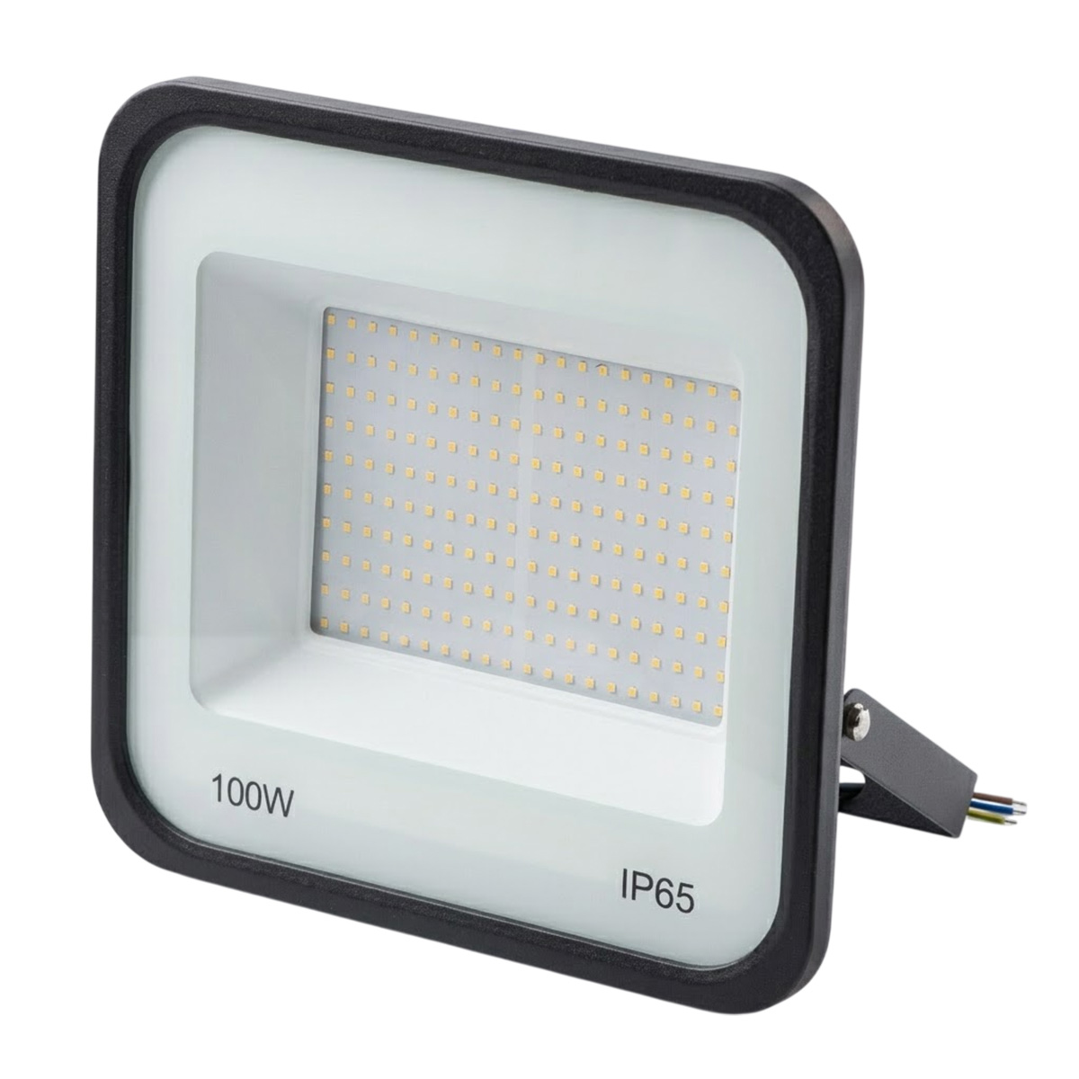 Slim LED Floodlight (100W, 6500K, IP65)