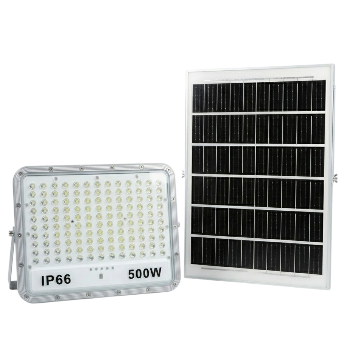 Solar LED Floodlight System (500W, 6500K, IP66) | Lights | Solar Lights Solar LED Floodlight System (500W, 6500K, IP66) | Lights | Solar Lights