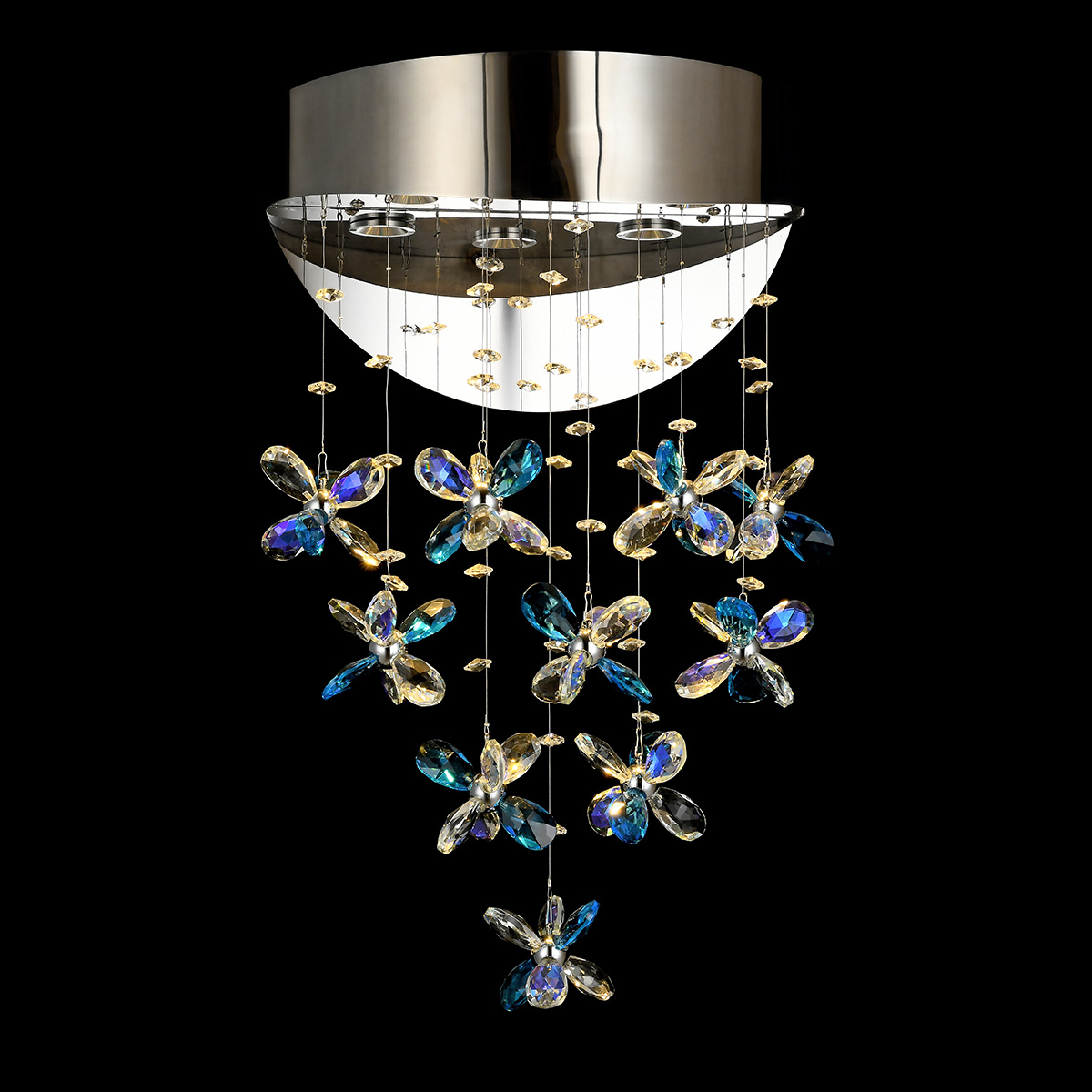 Modern Wall Lamp Flower Design Blue W300xH450 | Lights | Outdoor Lights | Wall Lights Modern Wall Lamp Flower Design Blue W300xH450 | Lights | Outdoor Lights | Wall Lights