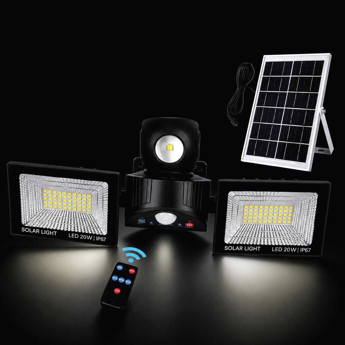 Solar Outdoor Light 20W