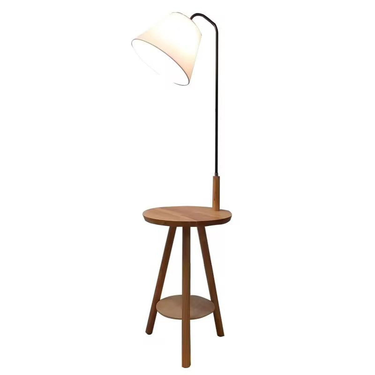 Wooden Floor Lamp