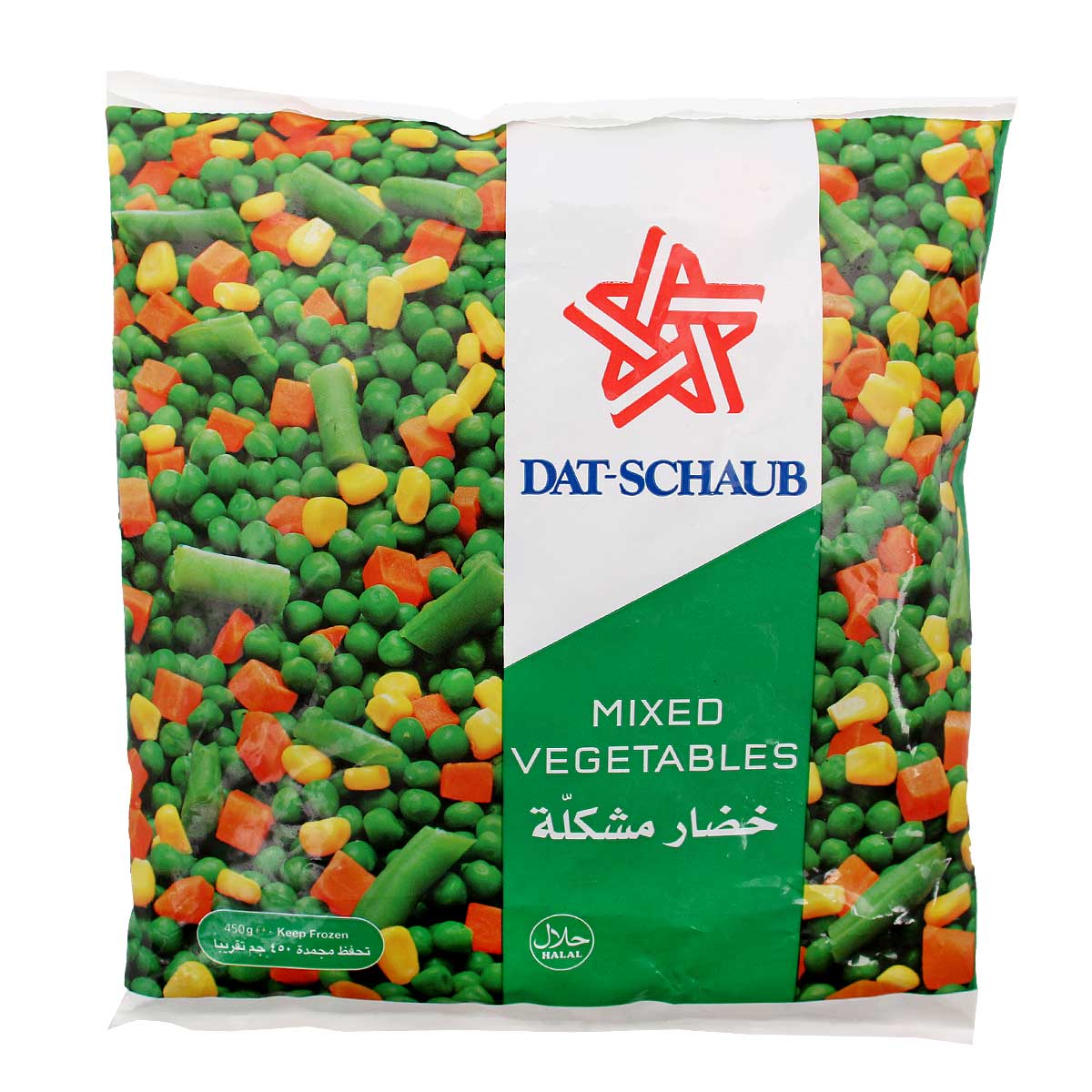 خضراوات مشكلة مجمدة من دات-شوب، 450 غرام